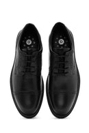 Men's Black Laced Leather Classic Shoes | Derimod