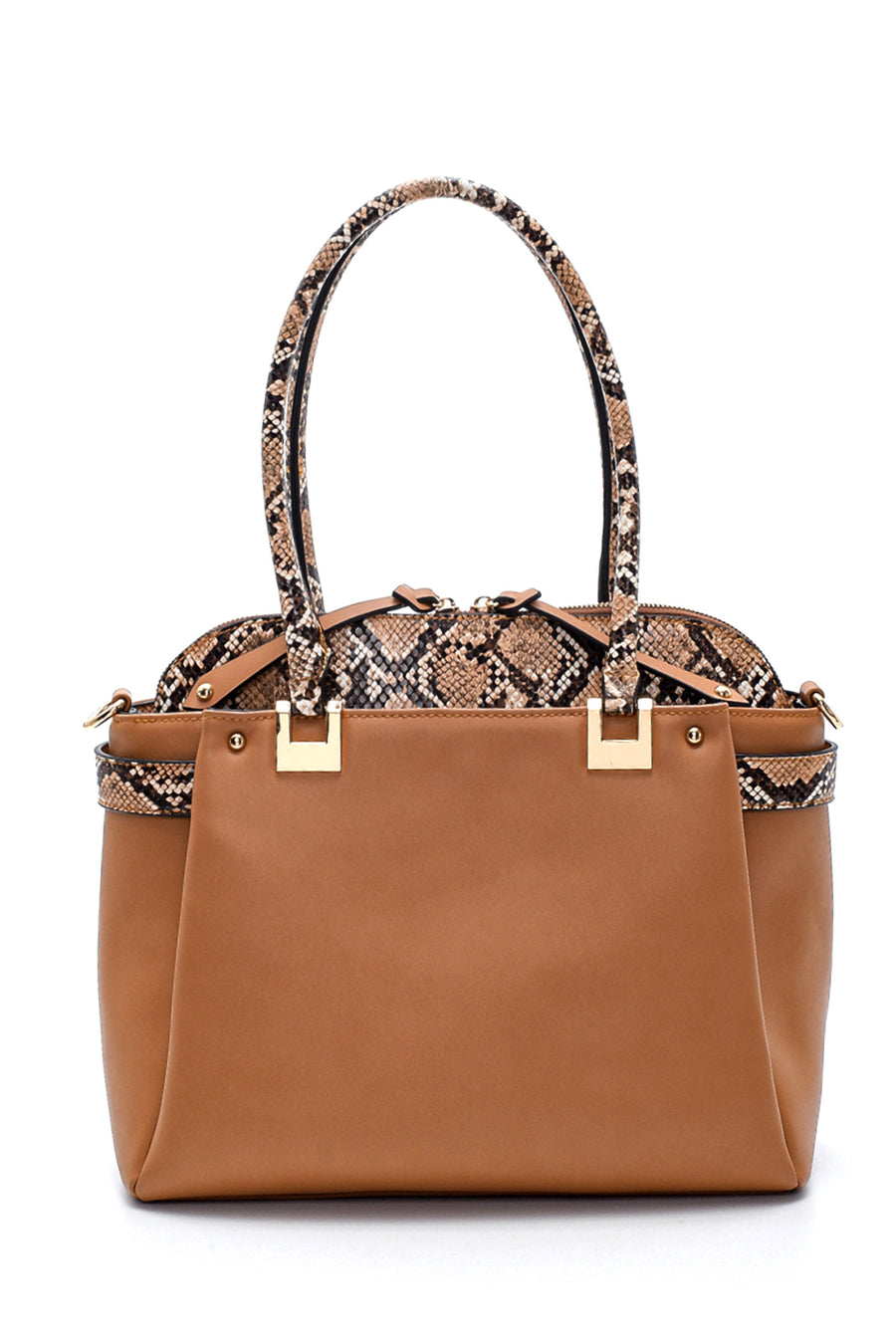 Women's Snakeskin Pattern Detailed Shoulder Bag 20WBD250814 | Derimod