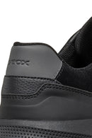 Geox Erkek Siyah Pg1X Abx Bağcıklı Waterproof Deri Sneaker | Derimod