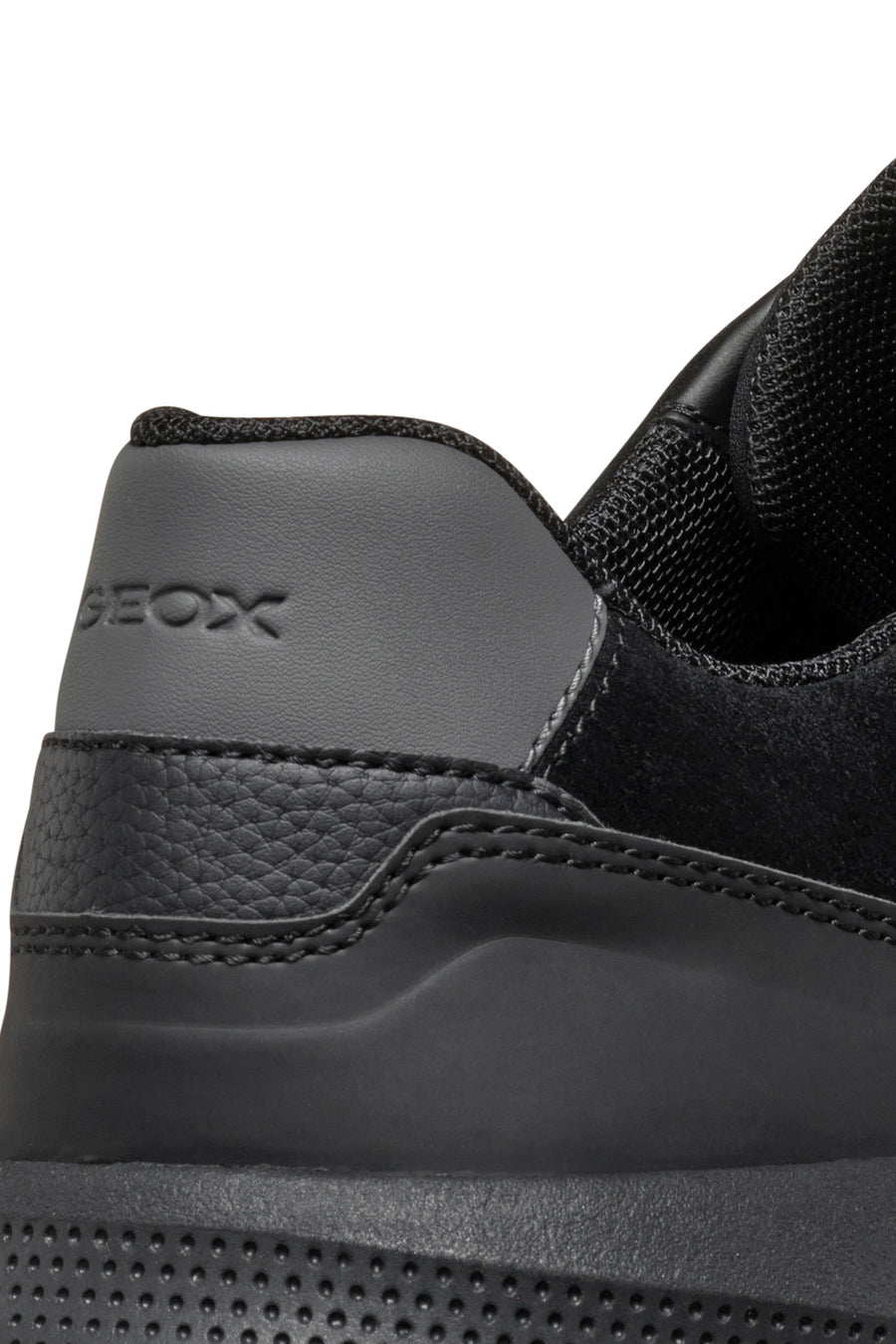 Geox Erkek Siyah Pg1X Abx Bağcıklı Waterproof Deri Sneaker