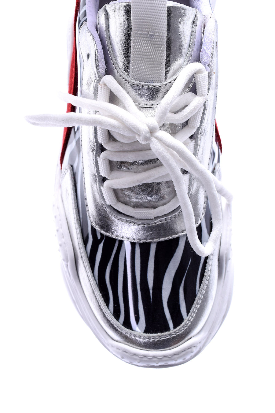 Kadın Gümüş Detaylı Sneaker
