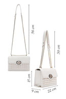 Women's White Crossbody Bag | Derimod