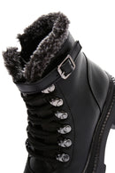 Women's Black Buckle Boots | Derimod