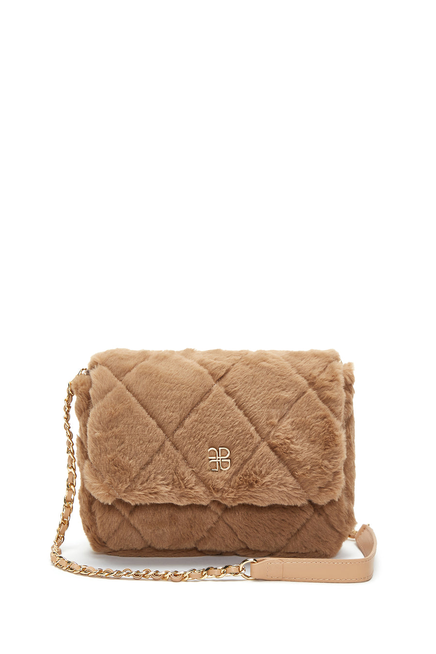 Women's Camel Plush Shoulder Bag 22WBD2026PH | Derimod