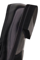 Male Black Leather Loafer | Derimod