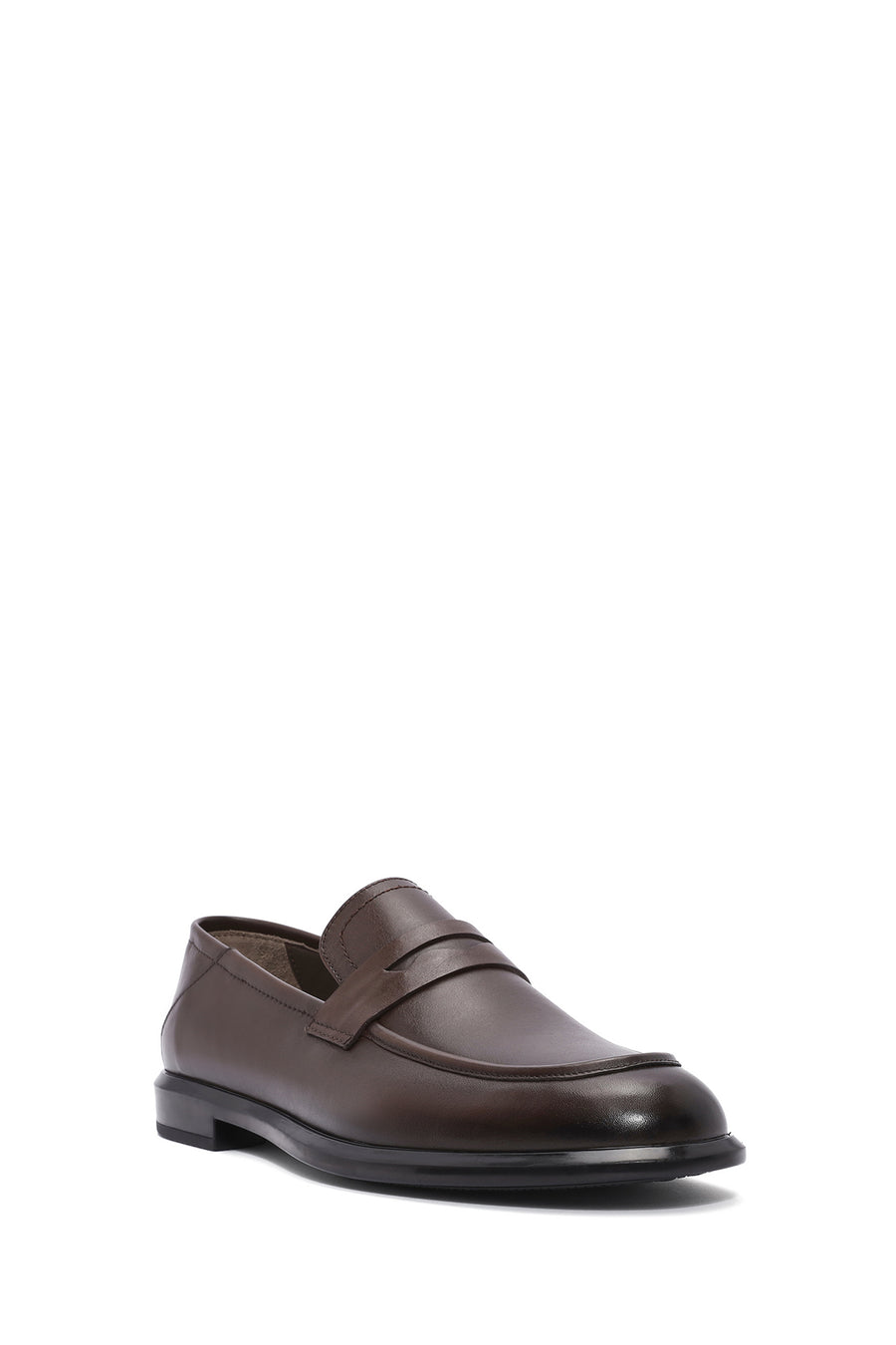 Men's Brown Leather Casual Loafer