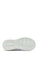 Women's White Lace-Up Thick Soled Sneaker | Derimod