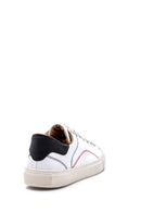 Men's Leather Sneaker with Stitching Detail | Derimod