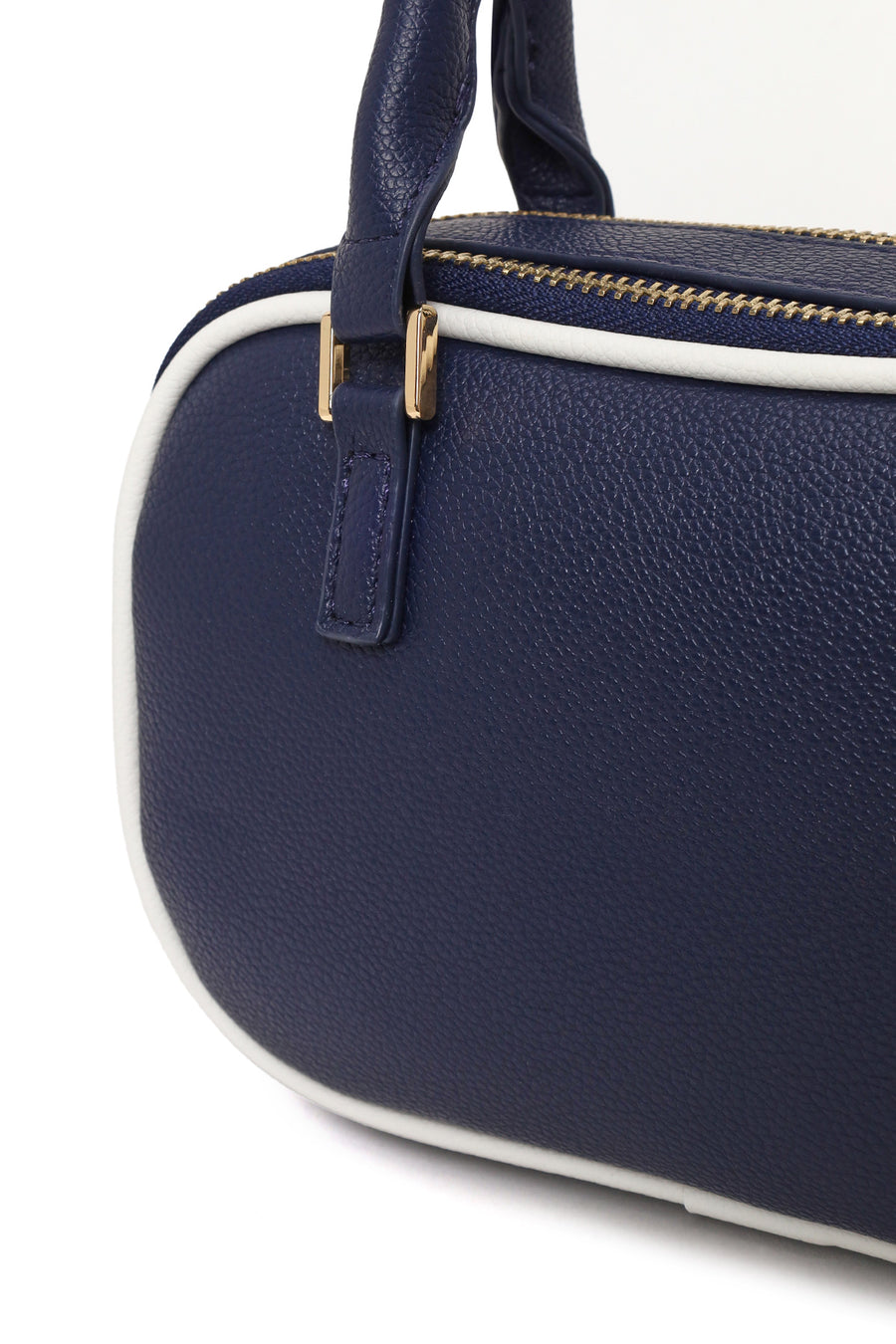 Woman Navy Long-Strap Shoulder Bag