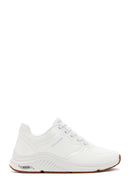 Skechers Women's White Arch Fit S-Miles Lace-up Sneaker | Derimod