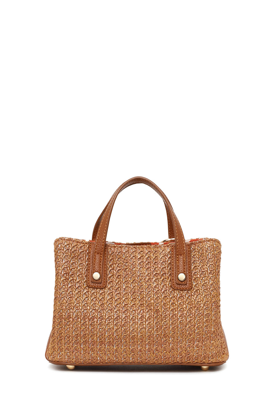 Woman Brown Long-Strap Mini Shoulder Bag