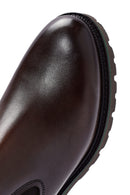 Men's Brown Leather Boots | Derimod