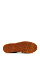 Erkek Siyah Bağcıklı Deri Sneaker | Derimod