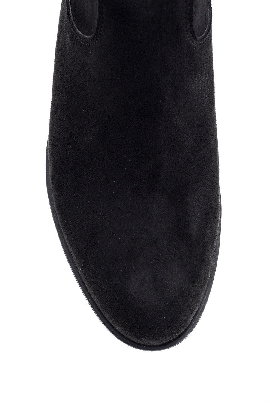 Women's Suede Heeled Boots