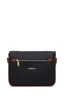 Woman Black Long-Strap Crossbody Bag | Derimod