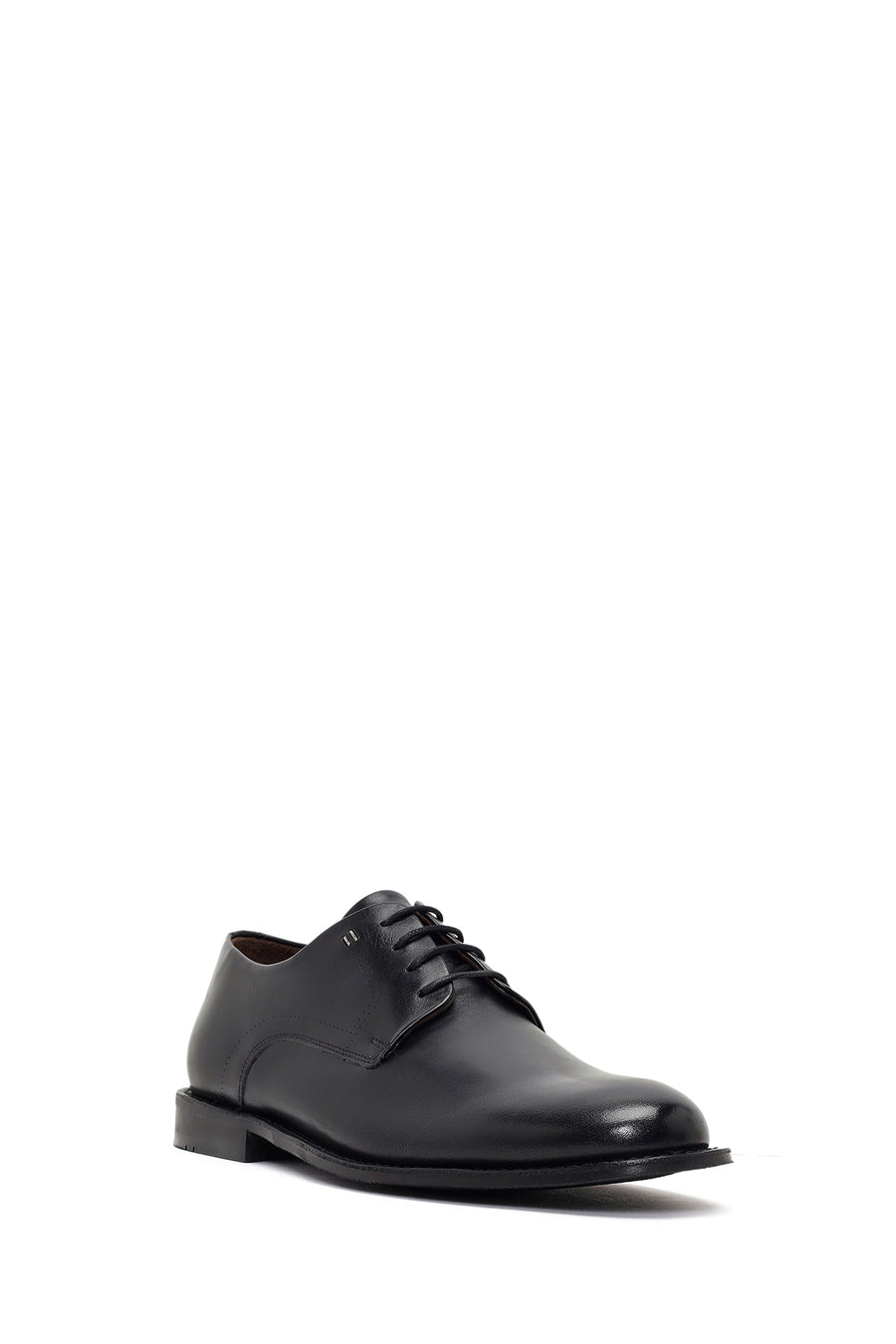 Derimod Black Male Black Lace-Up Leather Classic Shoes