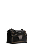 Women's Black Long Strap Crossbody Bag | Derimod