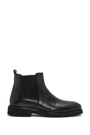 Men's Black Leather Boots | Derimod