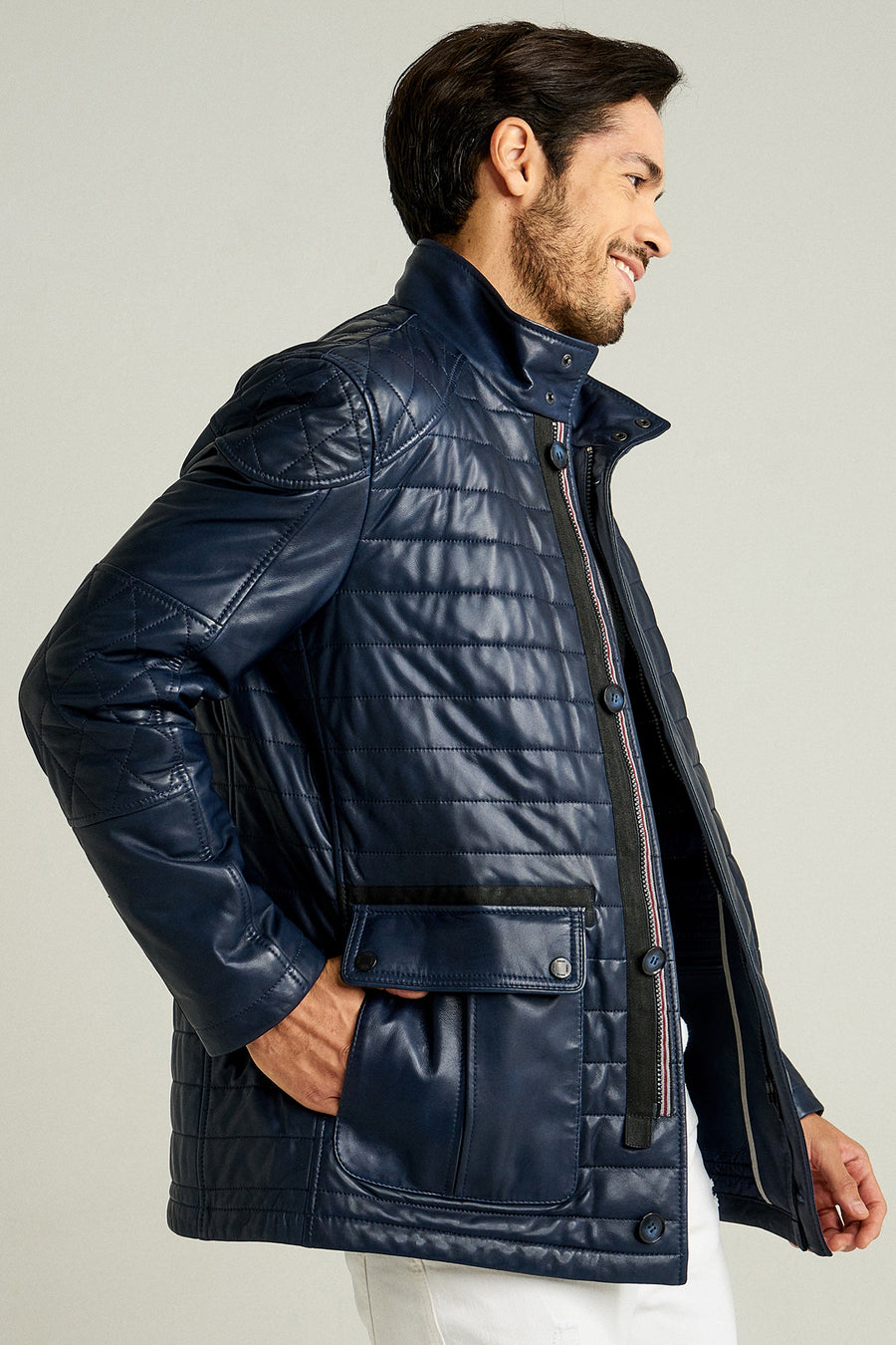 Silvana Men's Leather Jacket