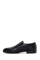 Men's Black Leather Classic Loafer | Derimod