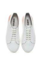 Erkek Beyaz Deri Sneaker | Derimod
