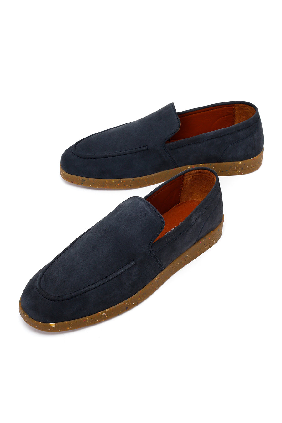 Male Navy Suede Loafer