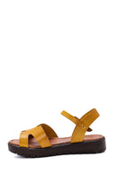 Women's Leather Bodrum Sandals | Derimod