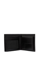 Men's Black Leather Wallet | Derimod