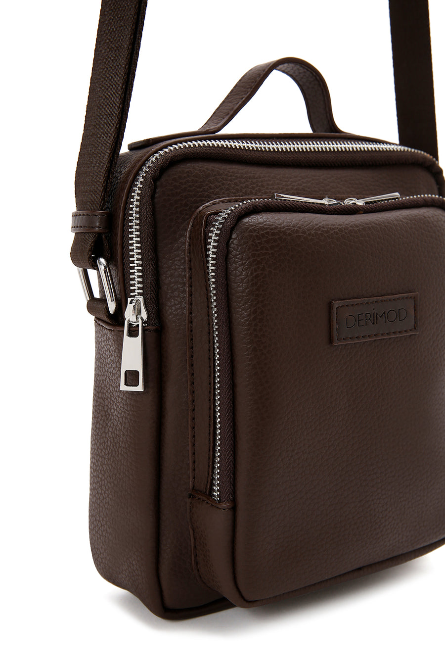 Men's Brown Crossbody Bag