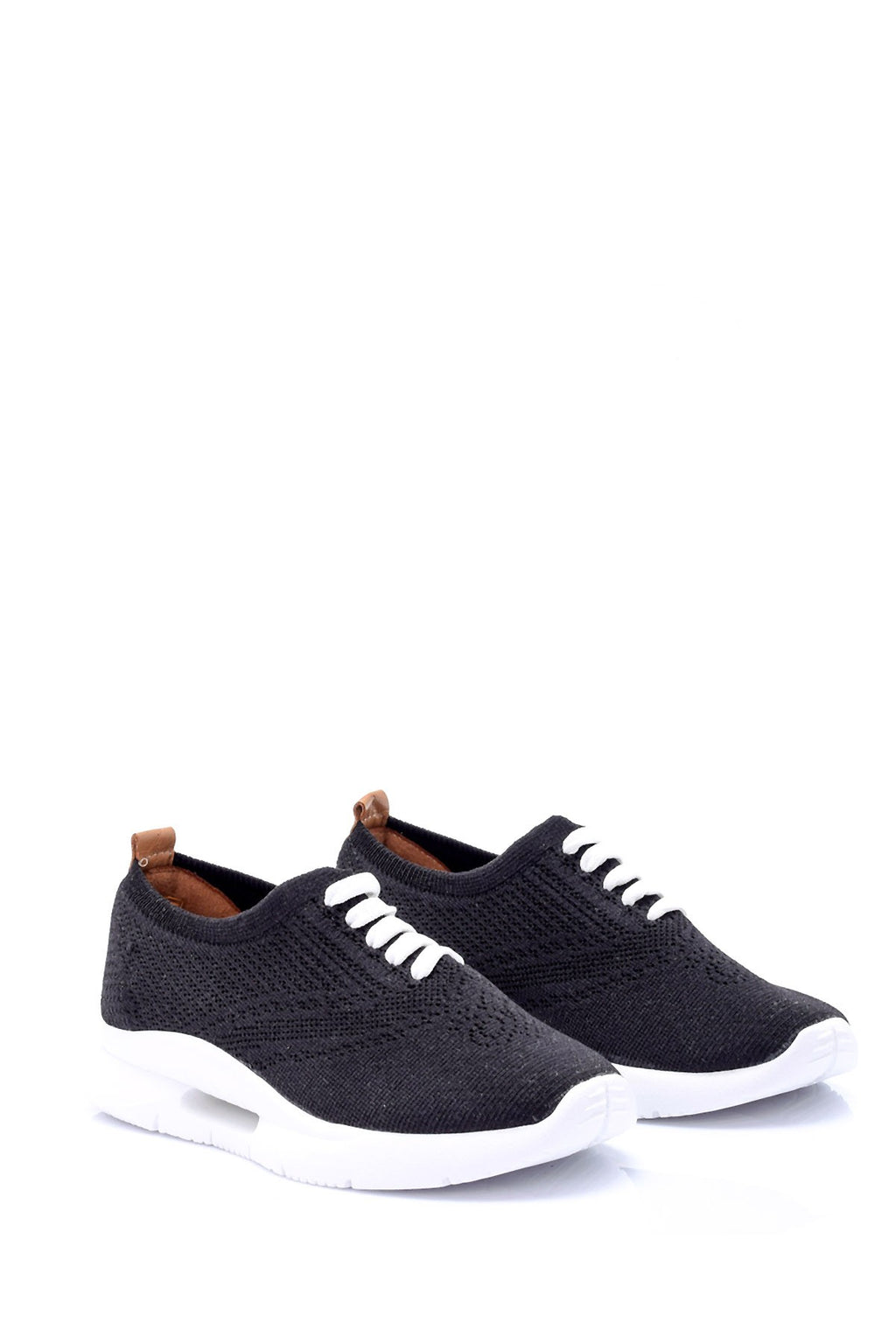 Kadın Örme Bağcıklı Sneaker