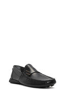 Men's Black Leather Casual Shoes | Derimod