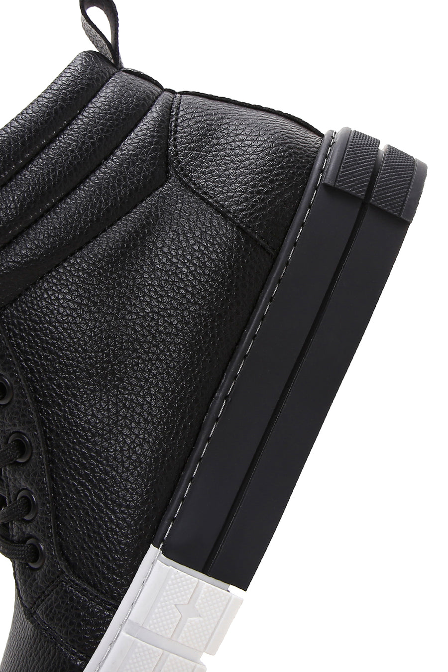 Women's Black High Top Sneaker