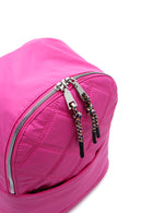 Women's Pink Quilted Backpack | Derimod