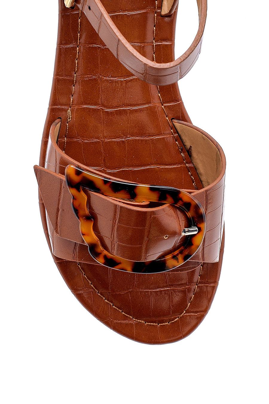 Women's Crocodile Patterned Sandals