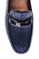 Erkek Deri Baskılı Loafer | Derimod