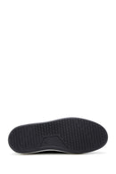 Men's Black Suede Leather Casual Sneaker | Derimod