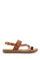 Women's Crocodile Patterned Sandals | Derimod