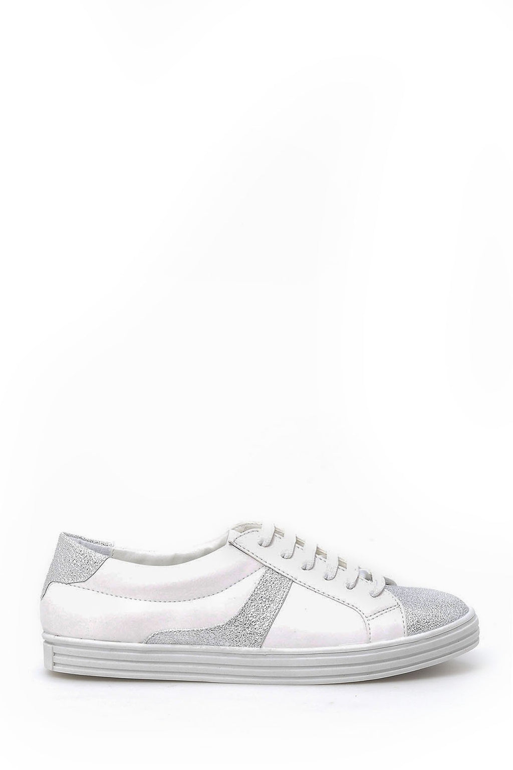 Kadın Lame Detaylı Sneaker