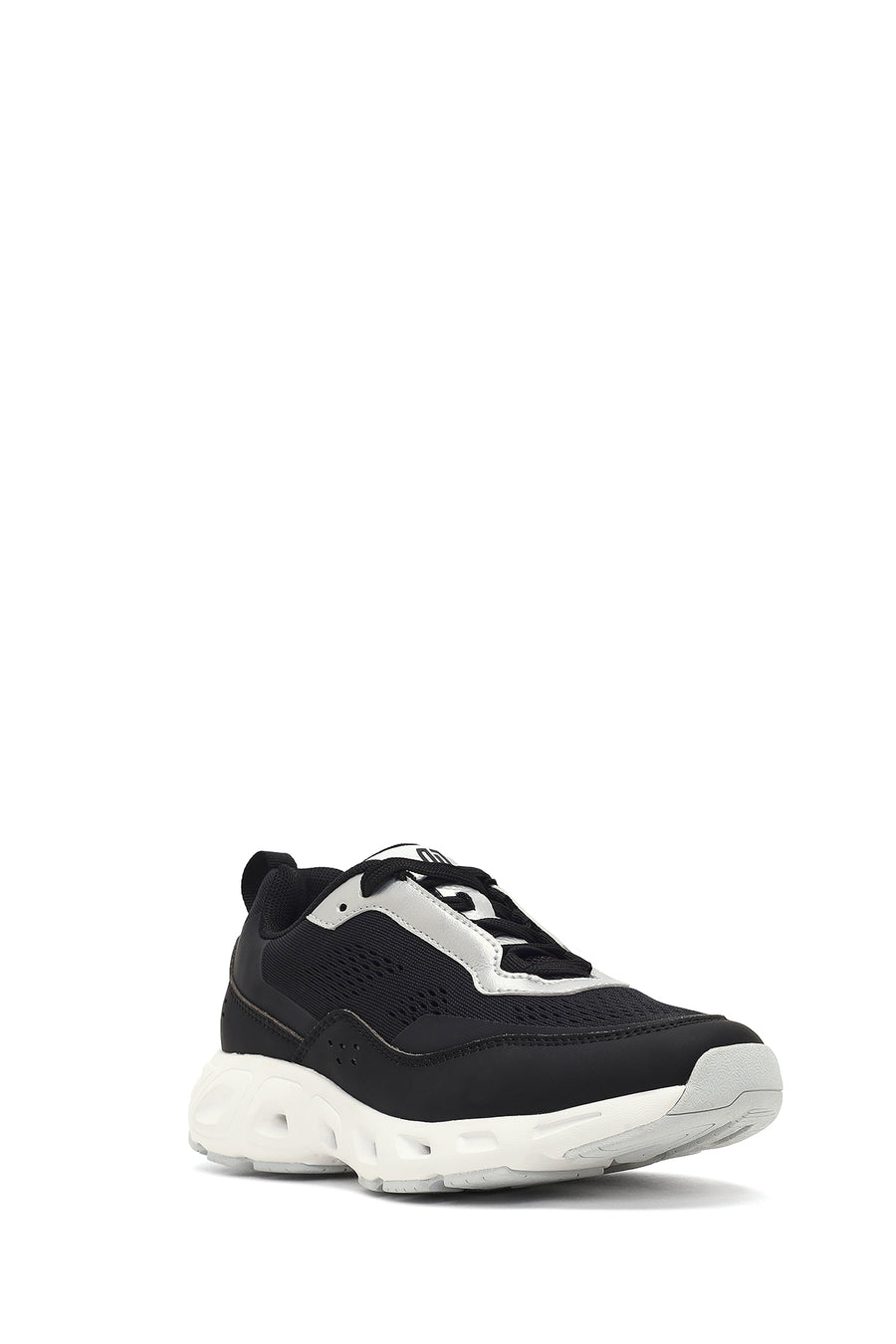 Derimod Studio Women's Black Lace-Up Thick-Soled Sneaker