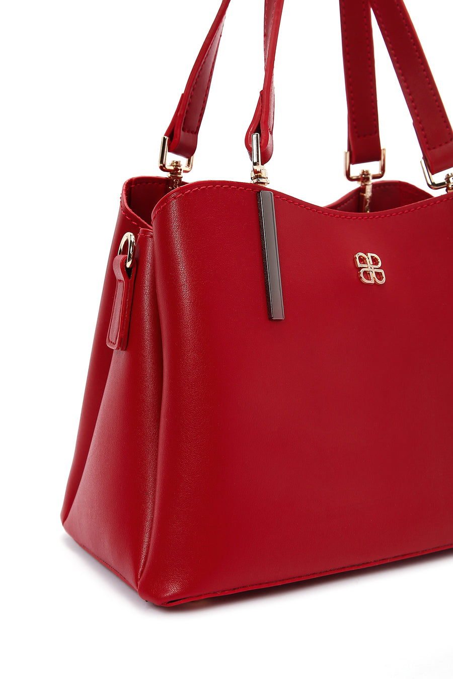 Women's Red Long Strap Shoulder Bag