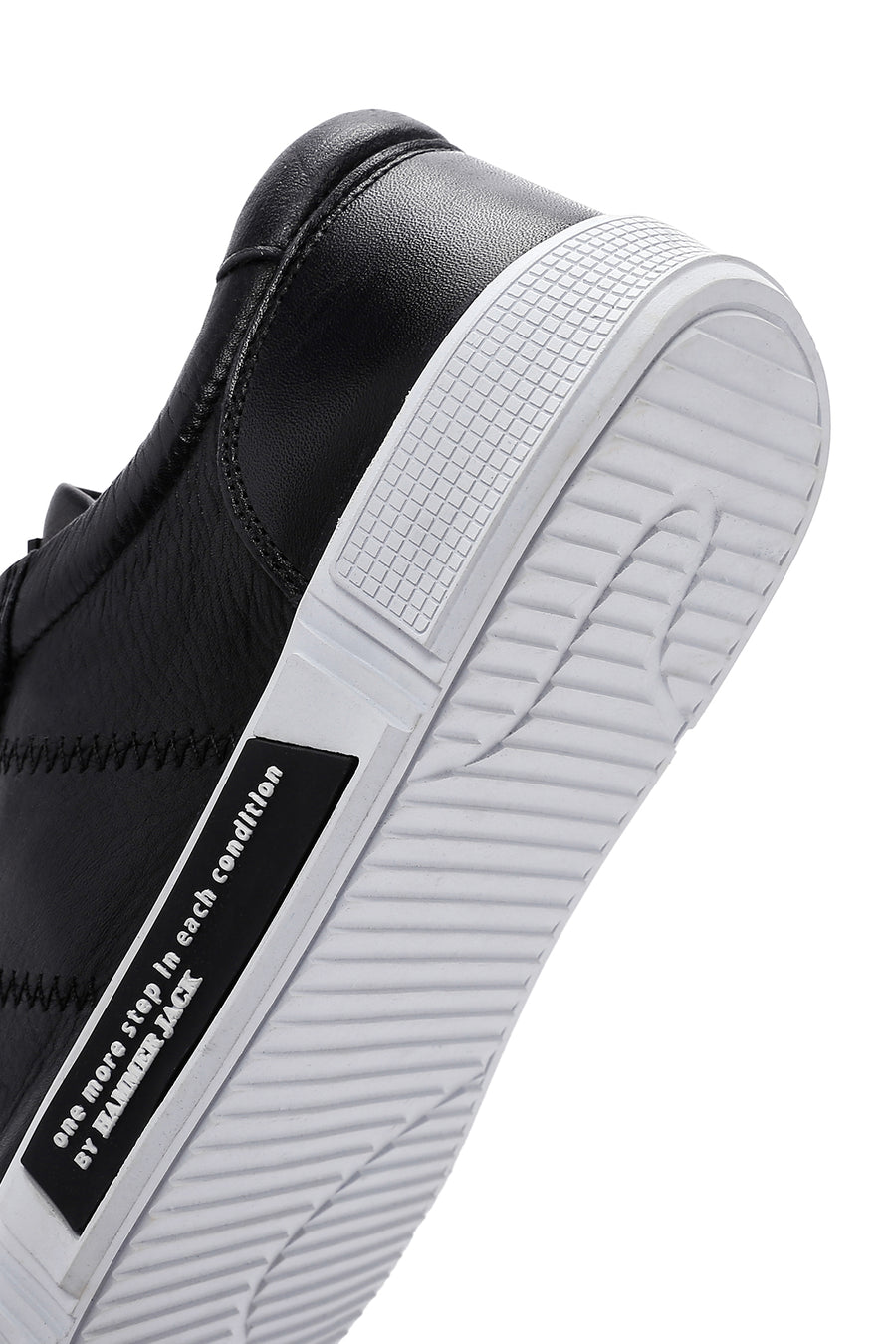 Hammer Jack Erkek Sıyah Toscana Deri Sneaker