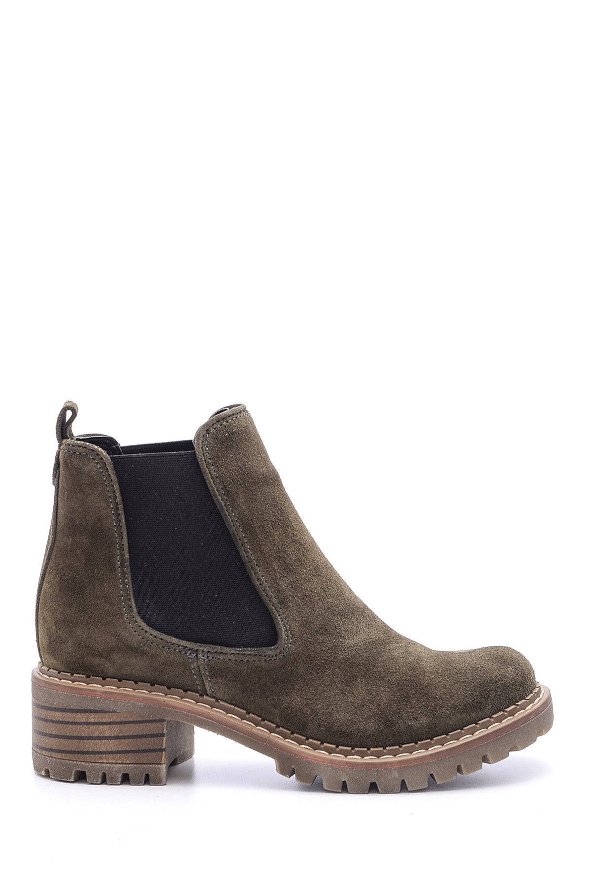 Women's Suede Leather Boots 19WFD222410 | Derimod