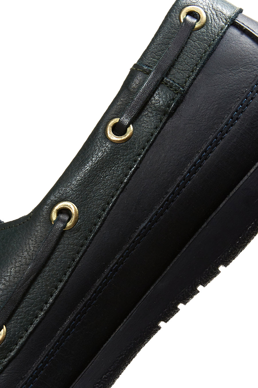 Men's Green Leather Casual Shoes