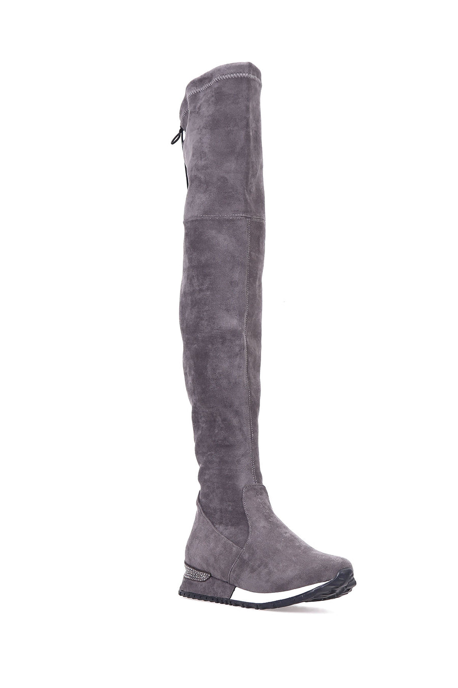 Women's Stretch Suede Boots