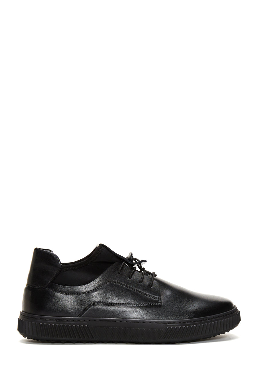 Erkek Siyah Deri Casual Sneaker 22WFD603218 | Derimod