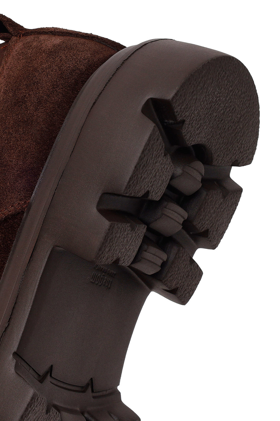 Male Brown Lace-up Suede Casual Shoes