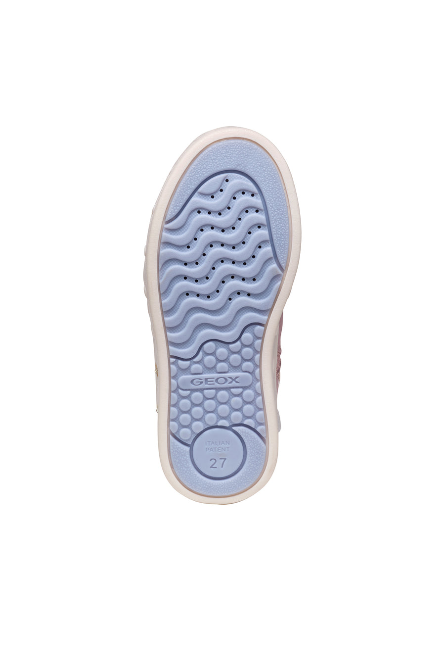 Geox Kız Çocuk Pembe Skylin Bantlı Desenli Bilekli Sneaker