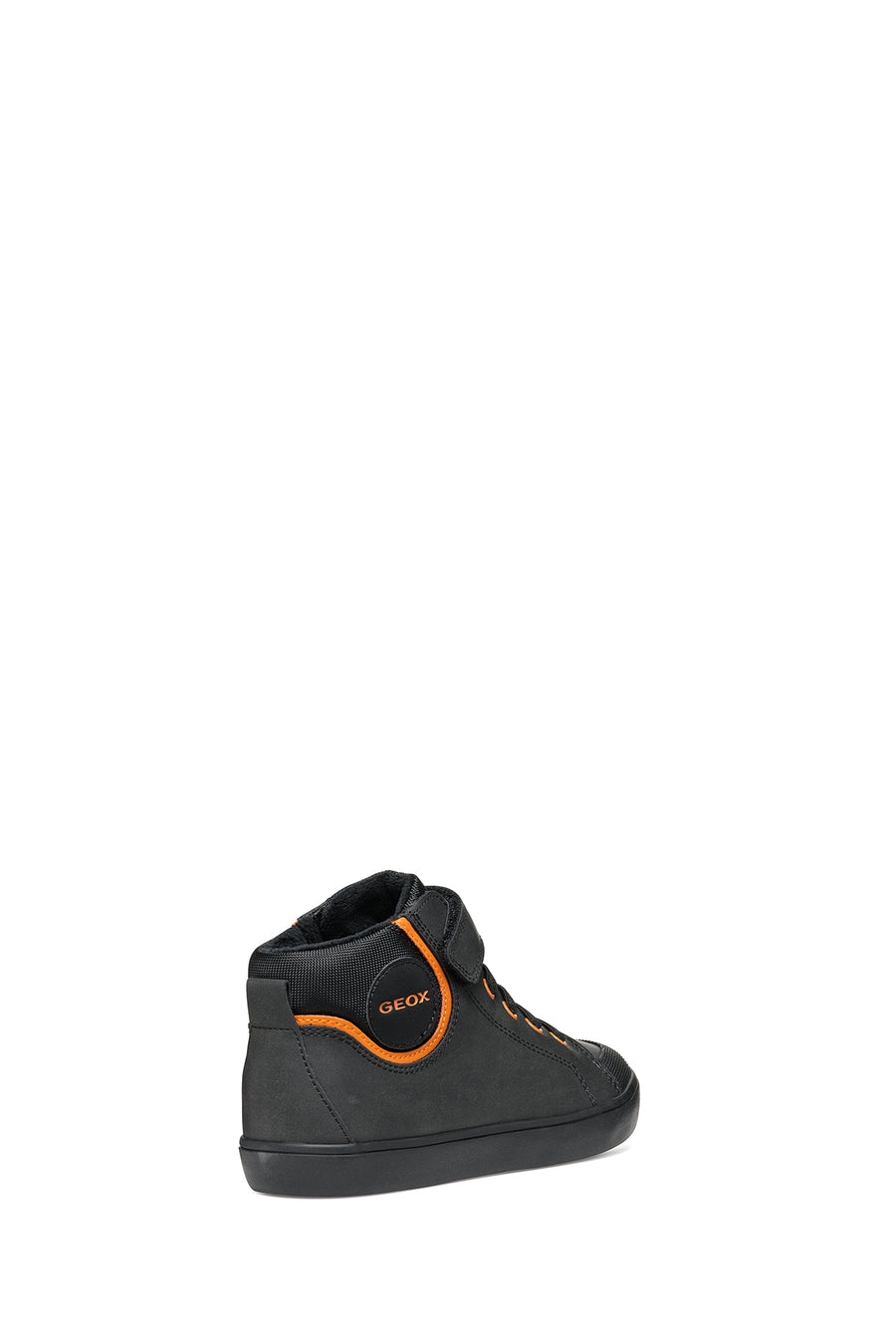 Geox Boy Black High-Top Sneakers