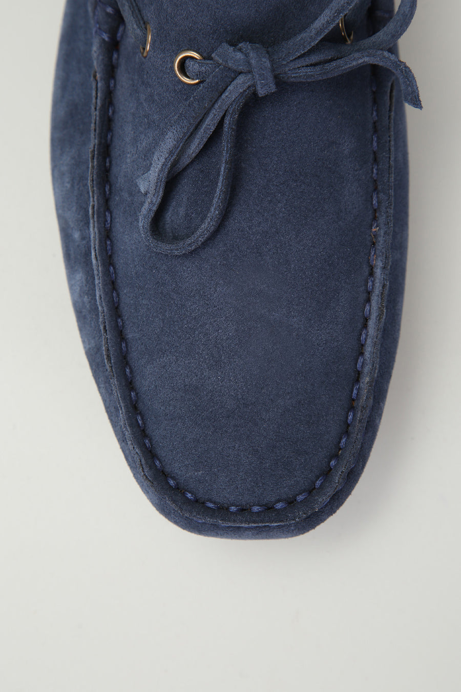 Suede Blue Men's Leather Loafer