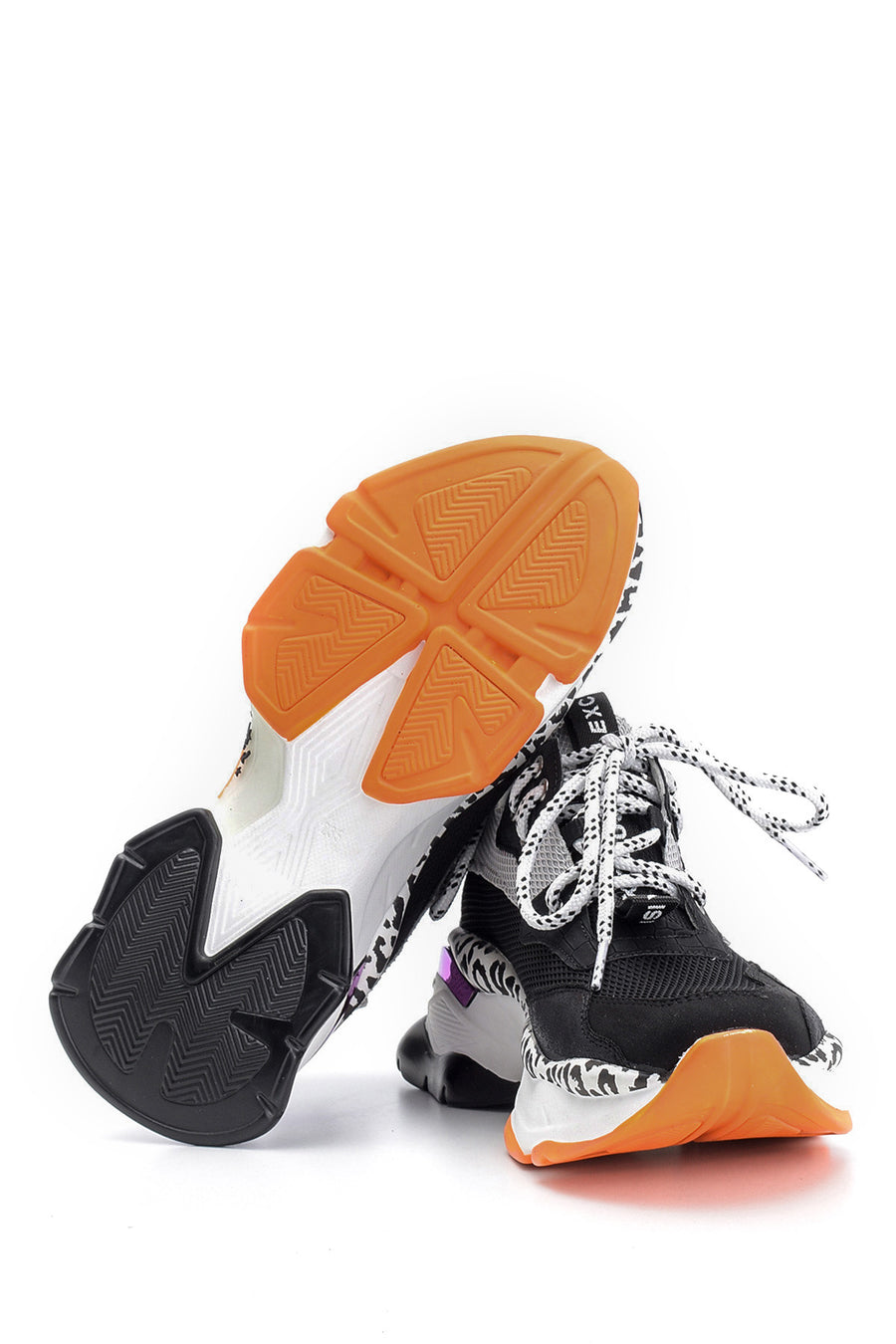 Women's Colorful High-Sole Sneaker